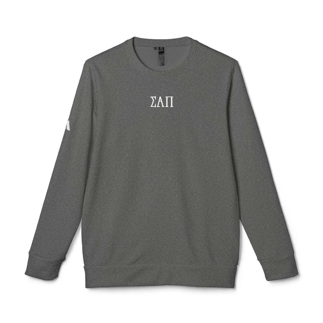 adidas® Unisex Fleece Crewneck Sweatshirt - White ΣΑΠ
