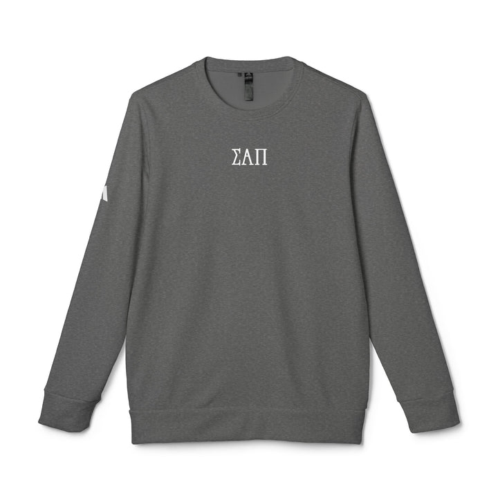 adidas® Unisex Fleece Crewneck Sweatshirt - White ΣΑΠ