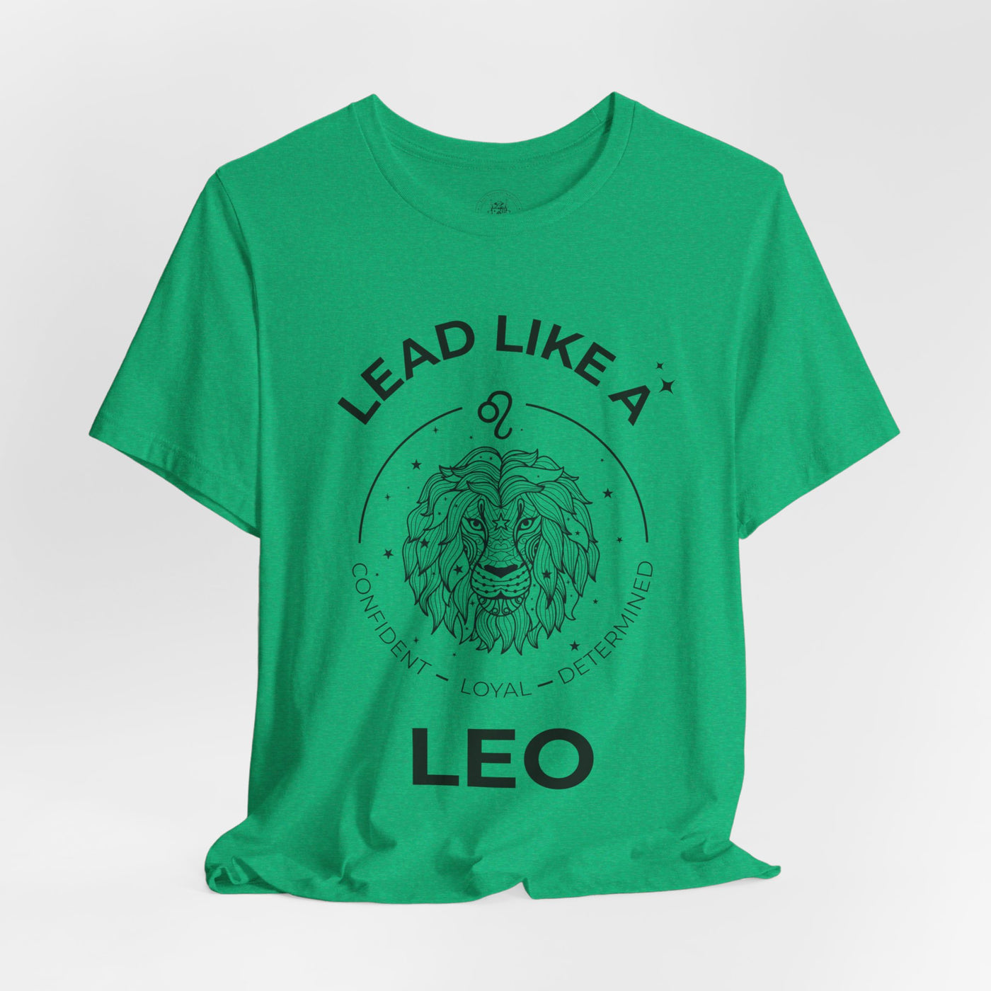 Lead Like a Leo #2 - Black on Heather Colors