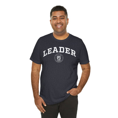 Leader T-Shirt - White With NSLS Seal