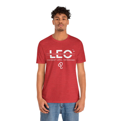 Lead Like a Leo #3 - White on Heather Colors