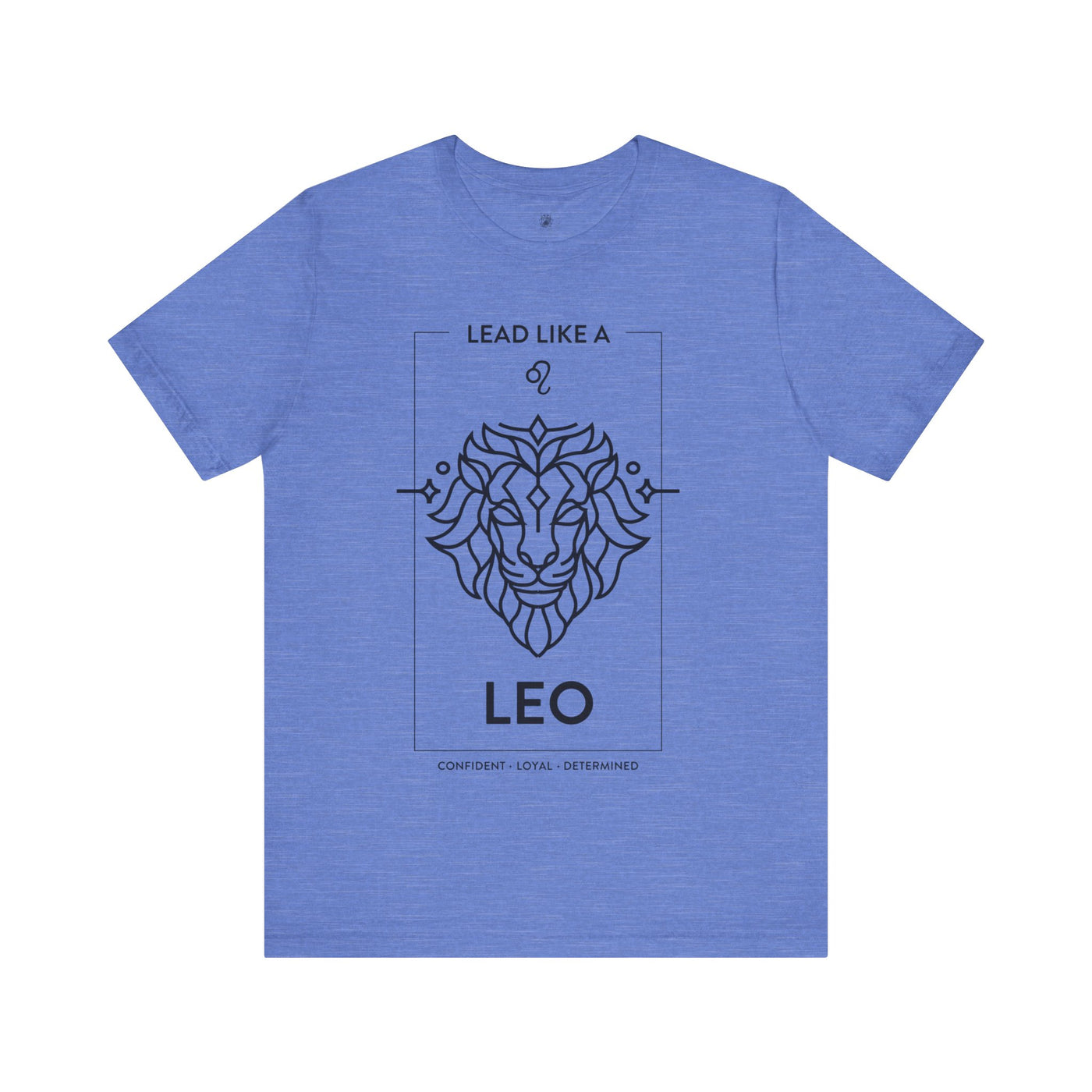 Lead Like a Leo #1 - Black on Heather Colors