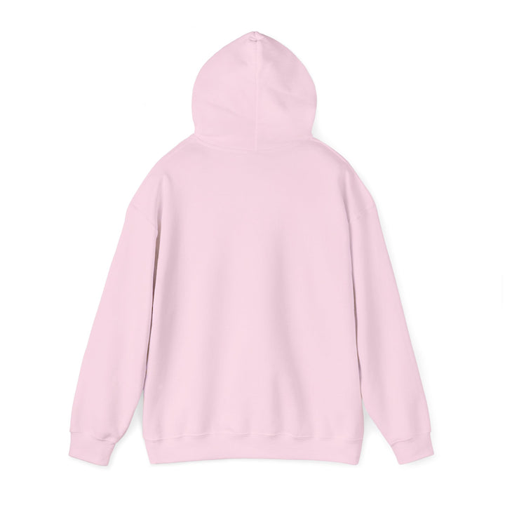 SIGMA ALPHA PI Heavy Hooded Sweatshirt - Pink on Pink
