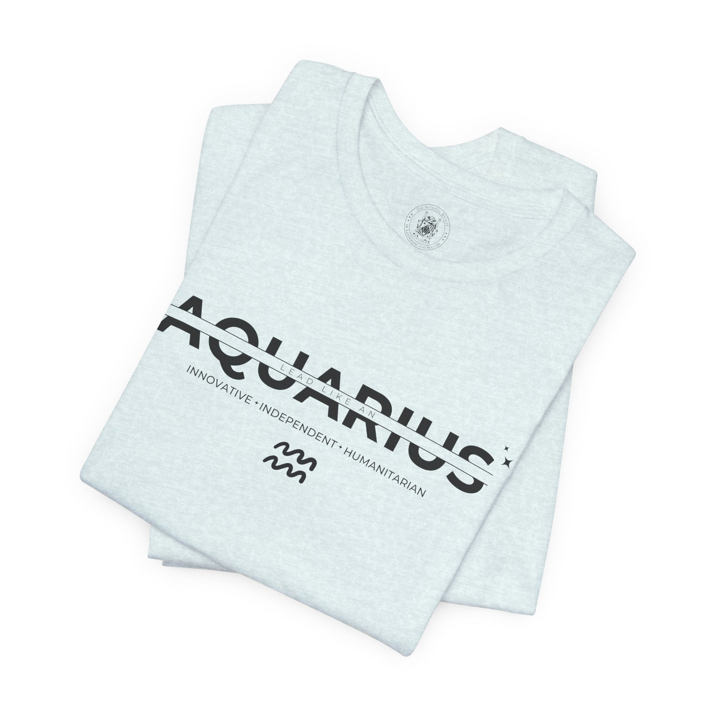 LEAD LIKE an Aquarius #3 - Black on Heather Colors