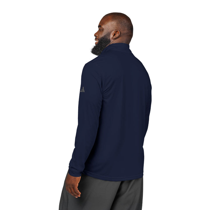 adidas® Embroidered Quarter-Zip Pullover - ΣΑΠ