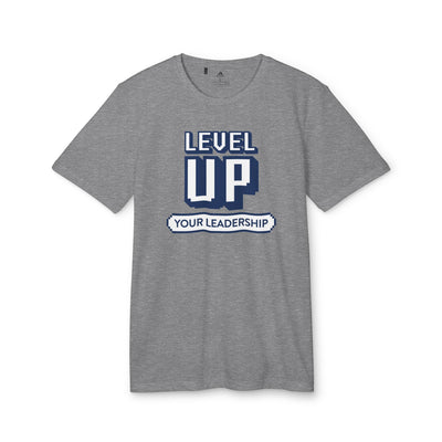 Level Up Your Leadership - adidas® Unisex Sport T-Shirt - Heather Colors