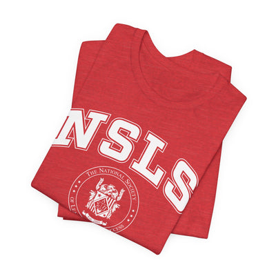 NSLS Vintage Seal T-Shirt - Heather Red