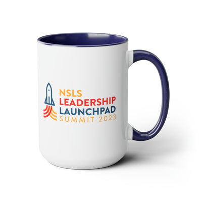 Leadership Launchpad Two-Tone Coffee Mug, 15oz