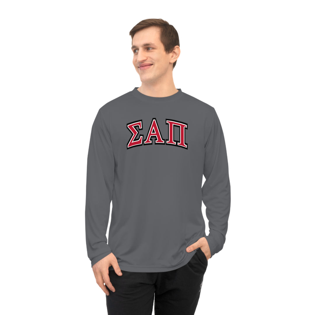 SIGMA ALPHA PI Performance Long Sleeve Shirt