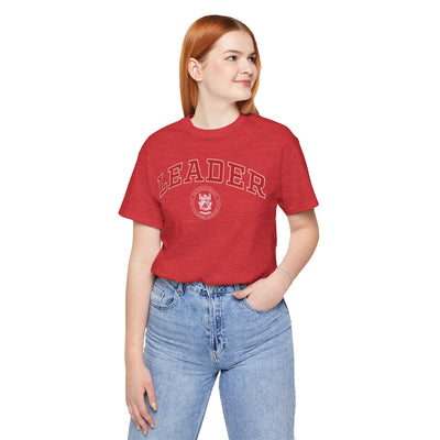 Leader T-Shirt - Red With NSLS Seal