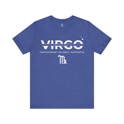 Lead Like a Virgo #3 - White on Heather Colors