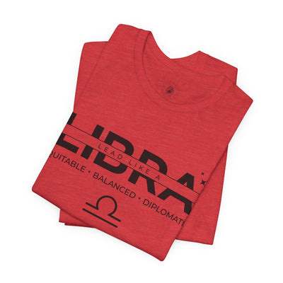 Lead Like a Libra #3 - Black on Heather Colors