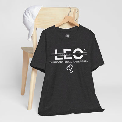 Lead Like a Leo #3 - White on Heather Colors