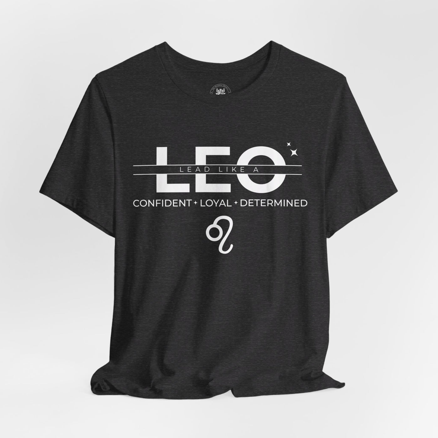 Lead Like a Leo #3 - White on Heather Colors