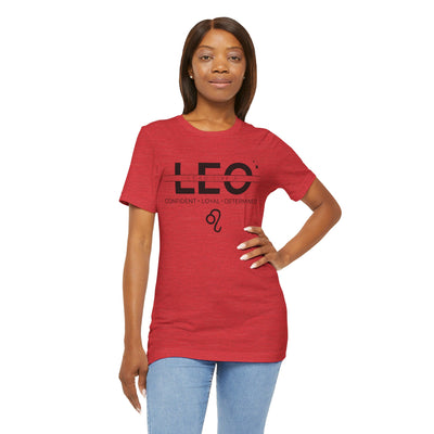 Lead Like a Leo #3 - Black on Heather Colors