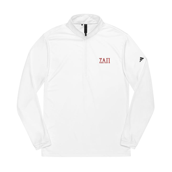 adidas® Embroidered Quarter-Zip Pullover - ΣΑΠ