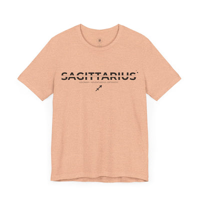 Lead Like a Sagittarius #3 - Black on Heather Colors