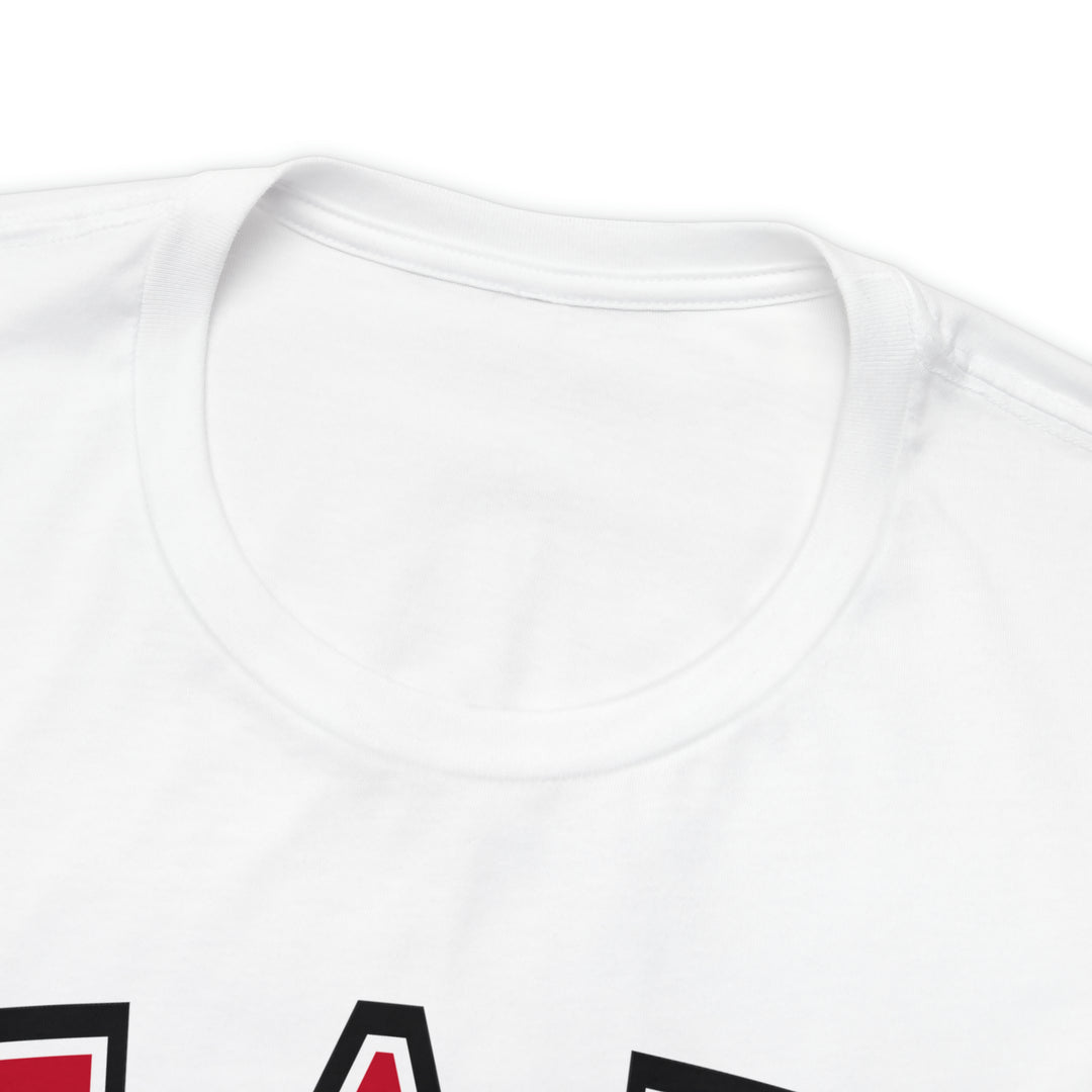 SIGMA ALPHA PI TEE - RED ON WHITE