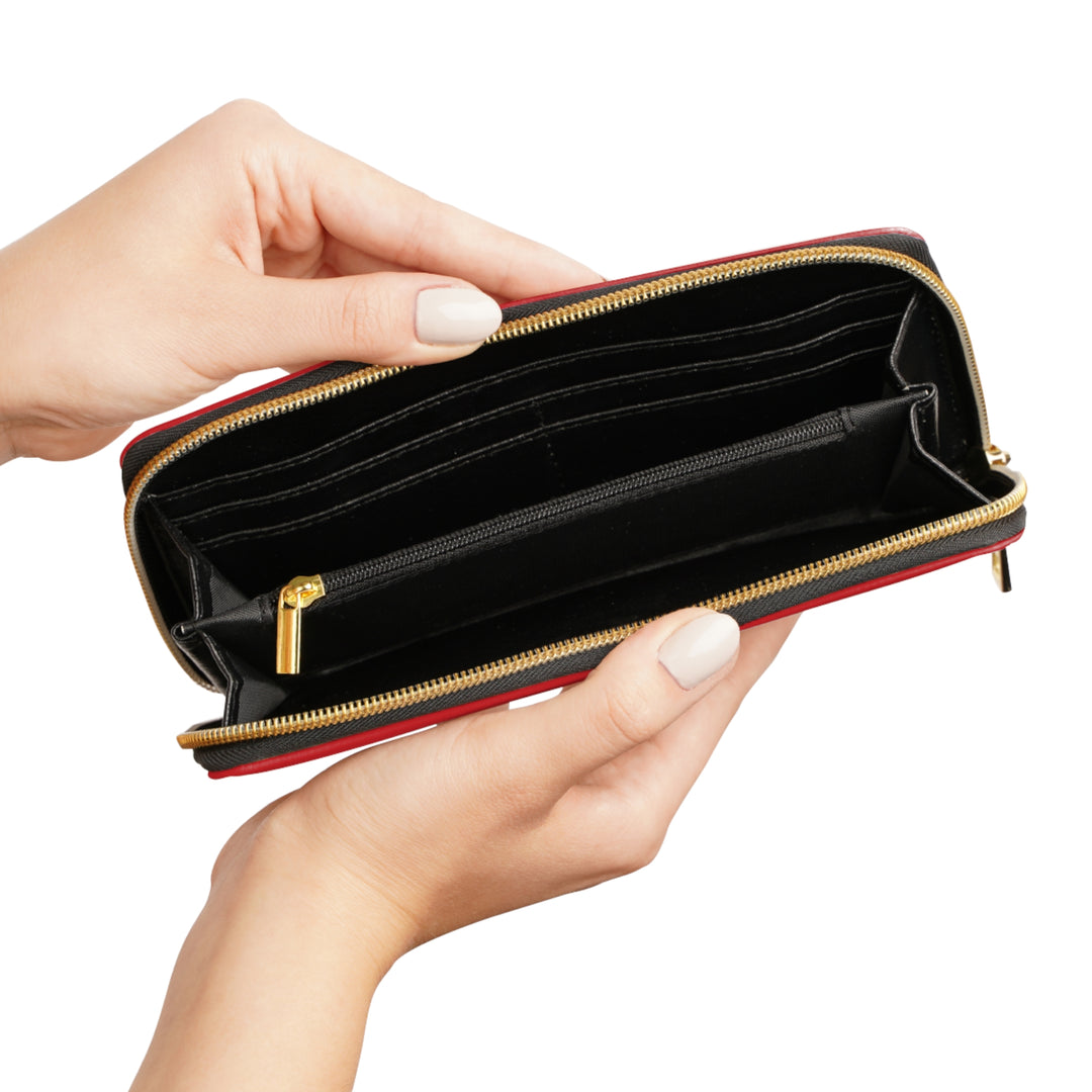 NSLS Zipper Wallet - Red