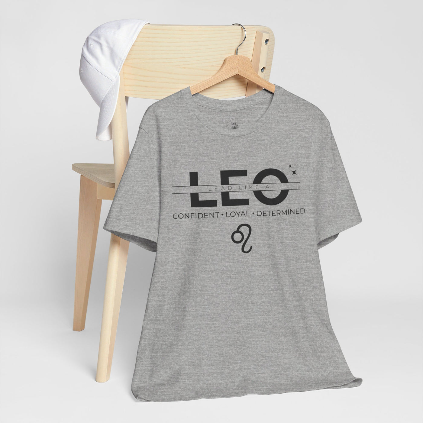 Lead Like a Leo #3 - Black on Heather Colors