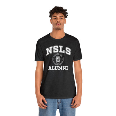 NSLS Alumni Logo T-Shirt - Dark Heather Grey
