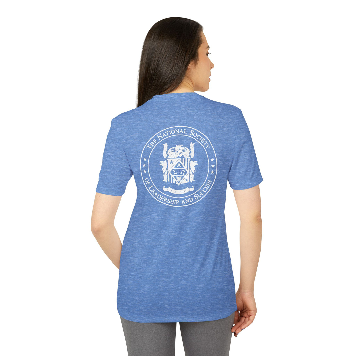 Level Up Your Leadership - adidas® Unisex Sport T-Shirt - Heather Colors