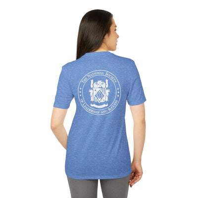 Level Up Your Leadership - adidas® Unisex Sport T-Shirt - Heather Colors