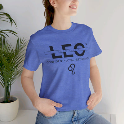 Lead Like a Leo #3 - Black on Heather Colors