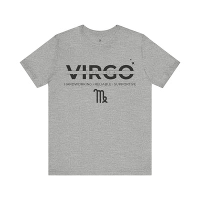 Lead Like a Virgo #3 - Black on Heather Colors