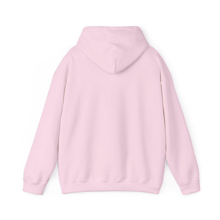 SIGMA ALPHA PI Heavy Hooded Sweatshirt - Pink on Pink