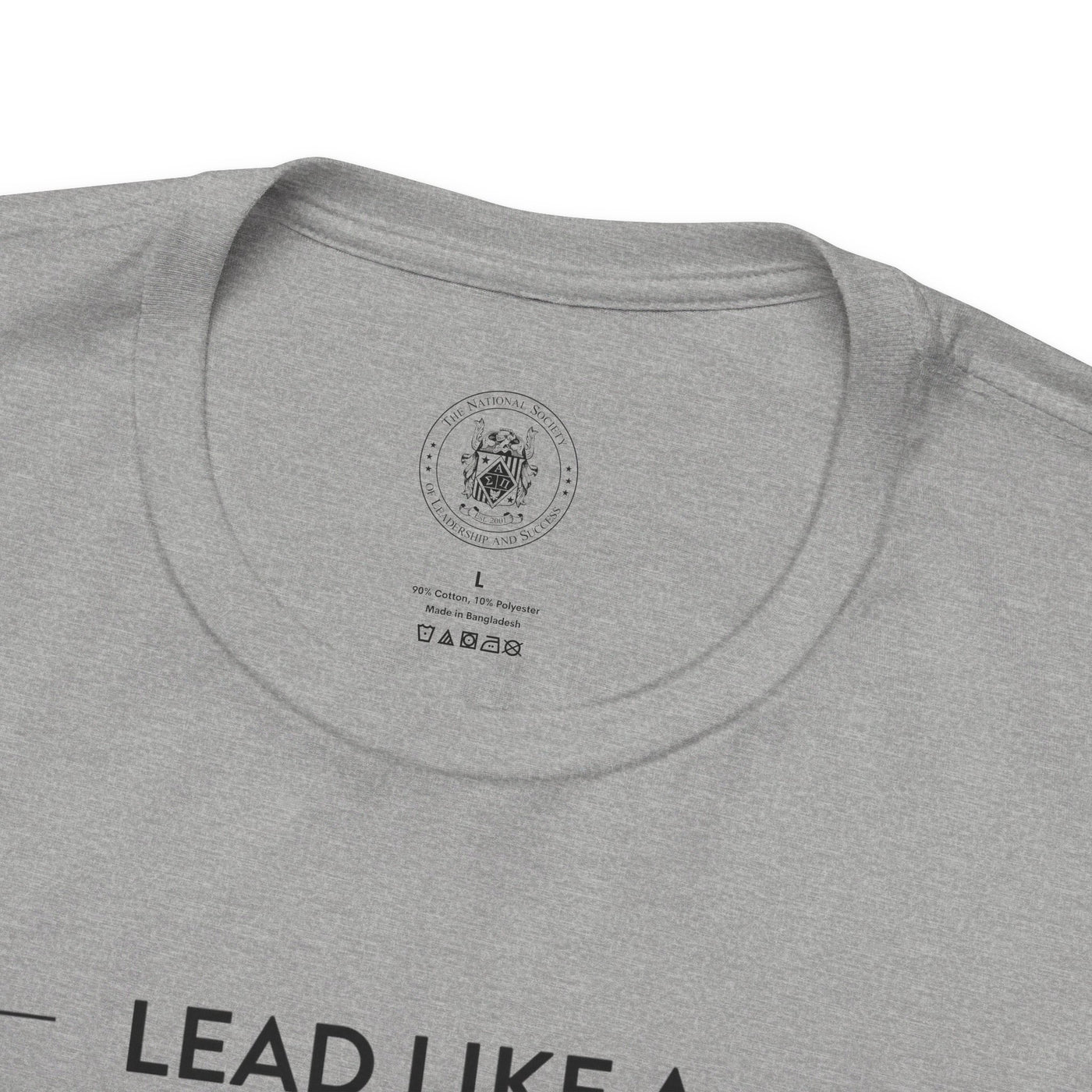 Lead Like a Leo #1 - Black on Heather Colors