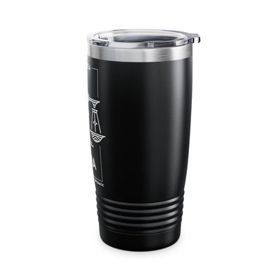 Lead Like a Libra #1 - Black Ringneck Tumbler, 20oz