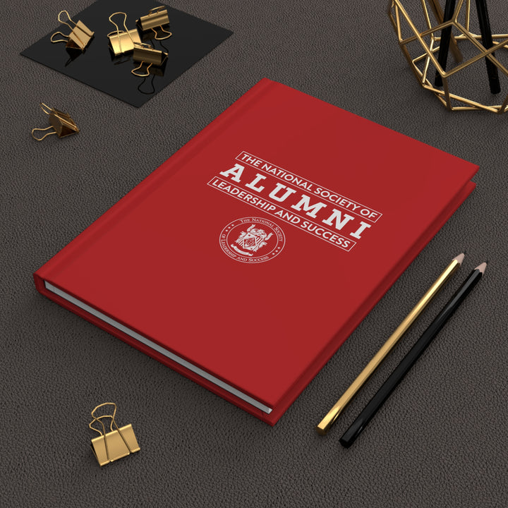 NSLS Alumni Hardcover Journal - Red