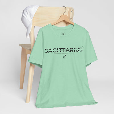 Lead Like a Sagittarius #3 - Black on Heather Colors