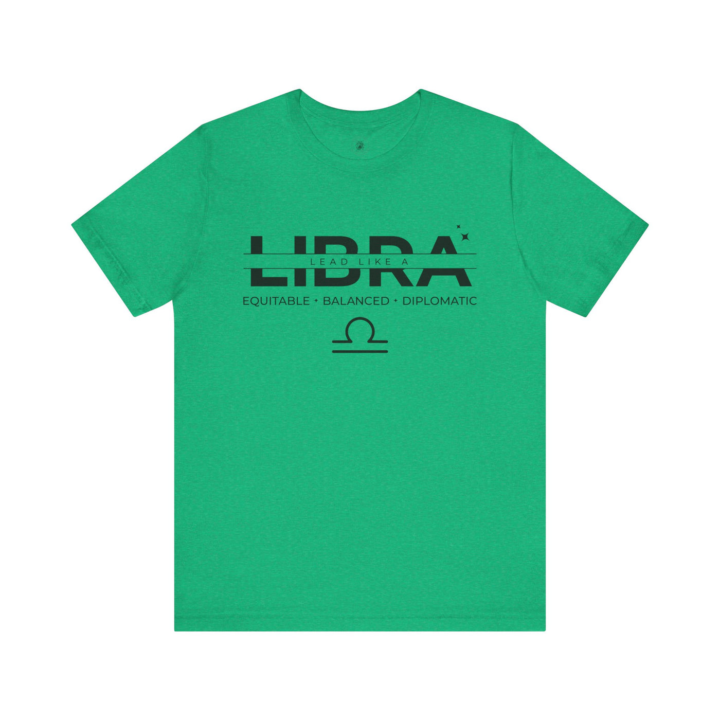 Lead Like a Libra #3 - Black on Heather Colors