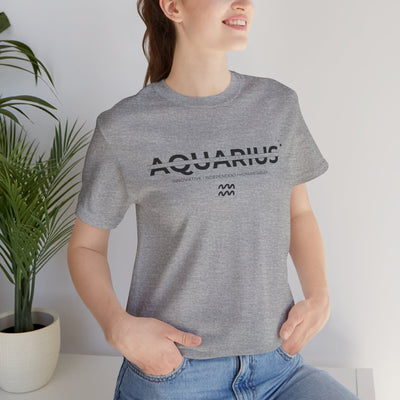 LEAD LIKE an Aquarius #3 - Black on Heather Colors