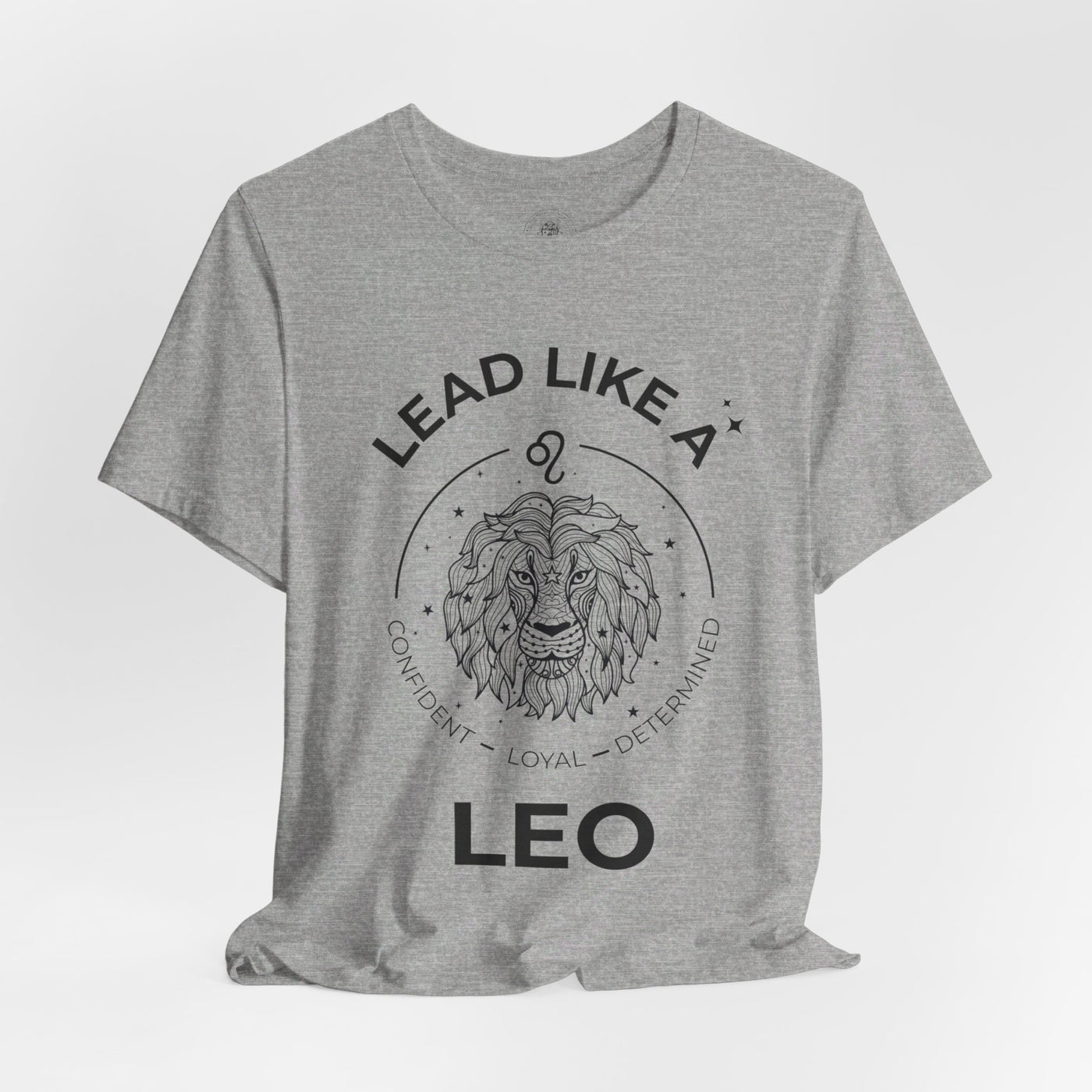 Lead Like a Leo #2 - Black on Heather Colors