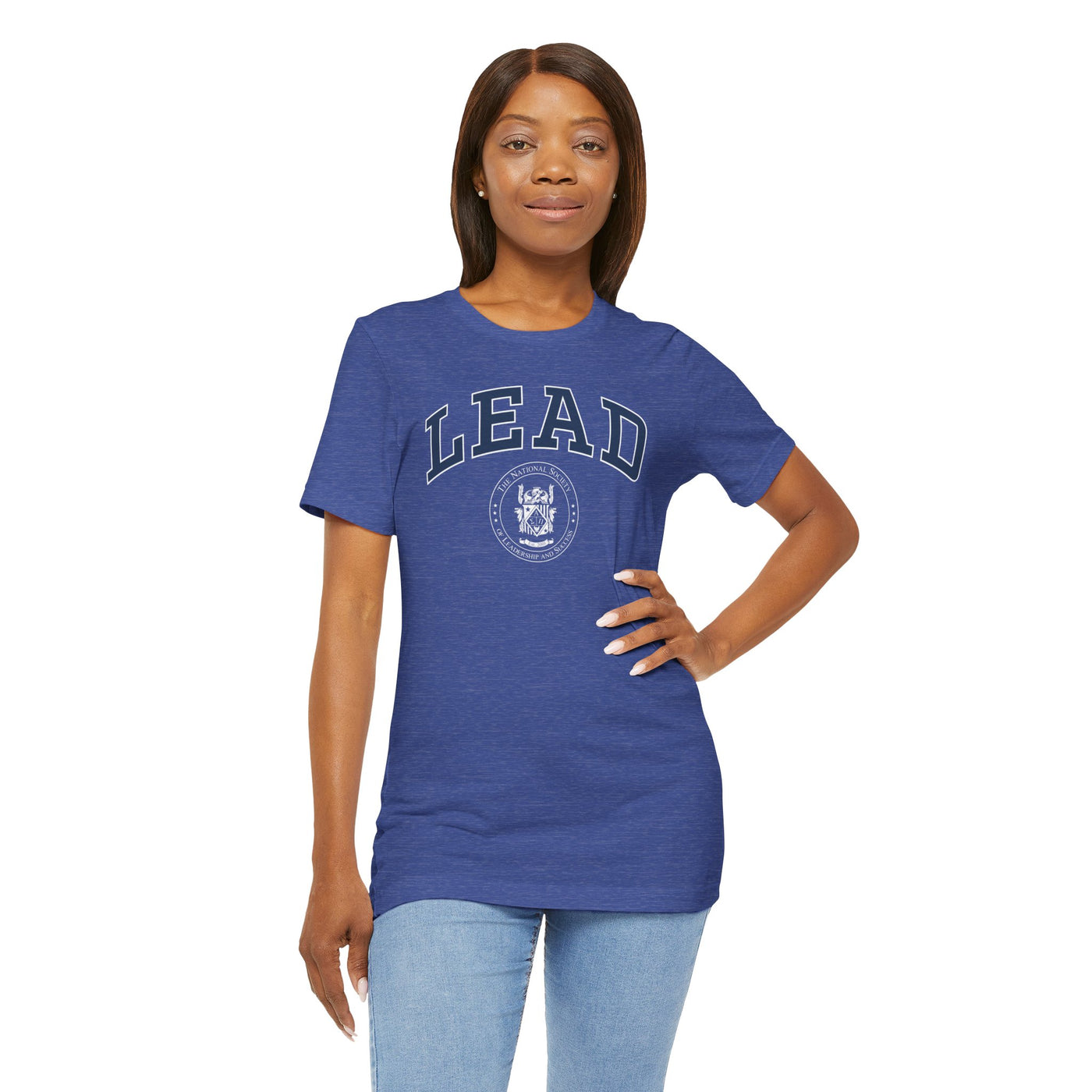 Lead T-Shirt - Blue With NSLS Seal