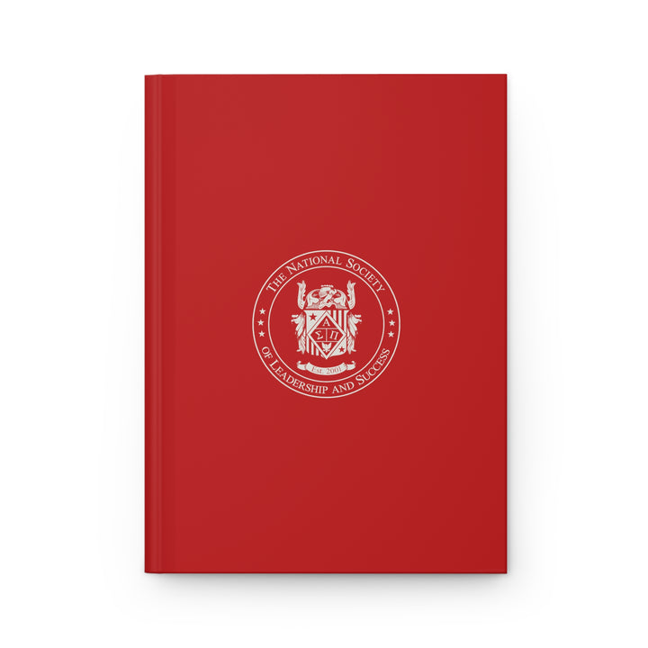 NSLS Seal Hardcover Journal Matte - Red