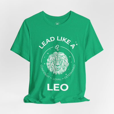 Lead Like a Leo #2 - White on Heather Colors