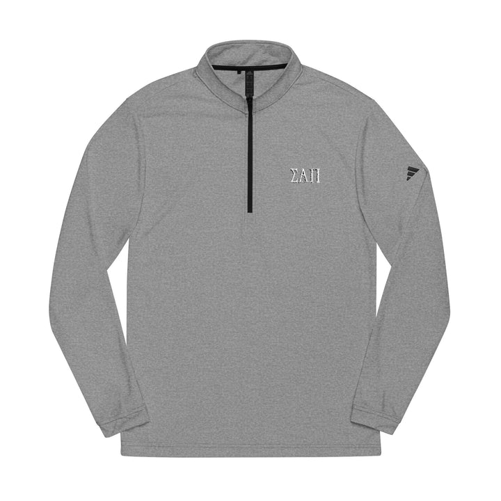 adidas® Embroidered Quarter-Zip Pullover - ΣΑΠ