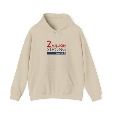 NSLS 2 Million Strong - Heavy Blend™ Hooded Sweatshirt