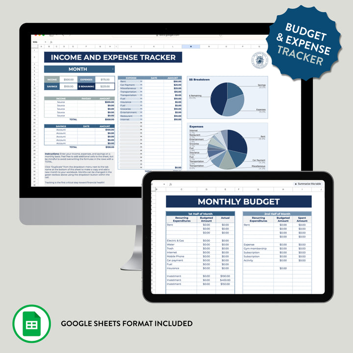 Ultimate Life &amp; Productivity Bundle (Google Sheets &amp; Editable PDFs)