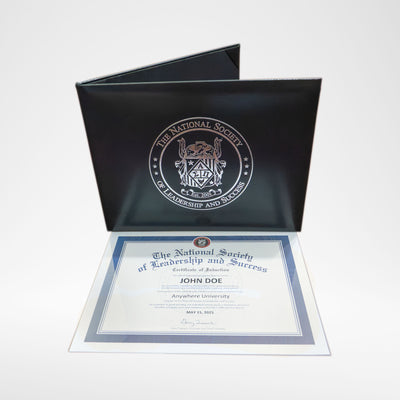 NSLS Certificate Cover