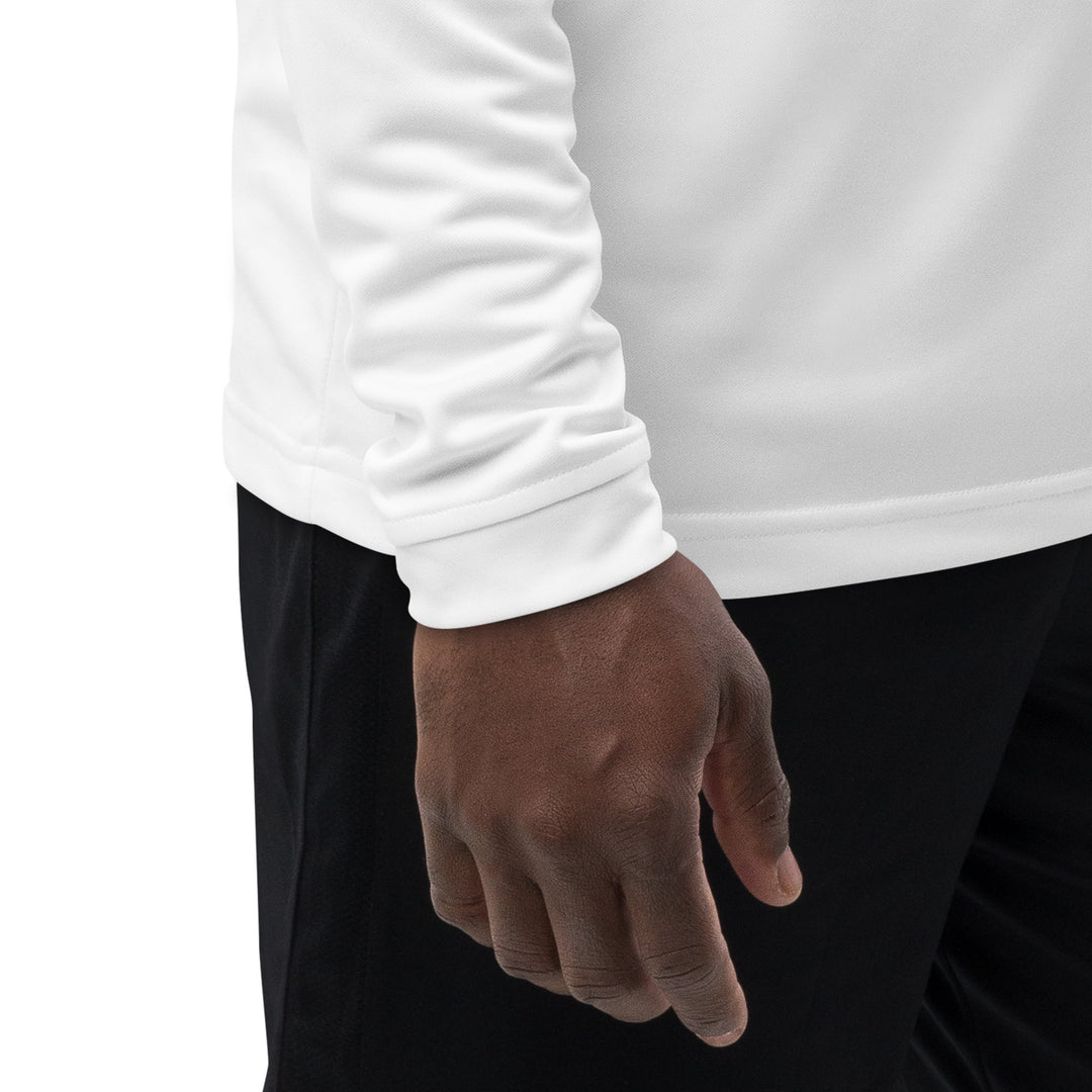 NSLS Alumni Adidas® Quarter zip white pullover – NSLS Shop
