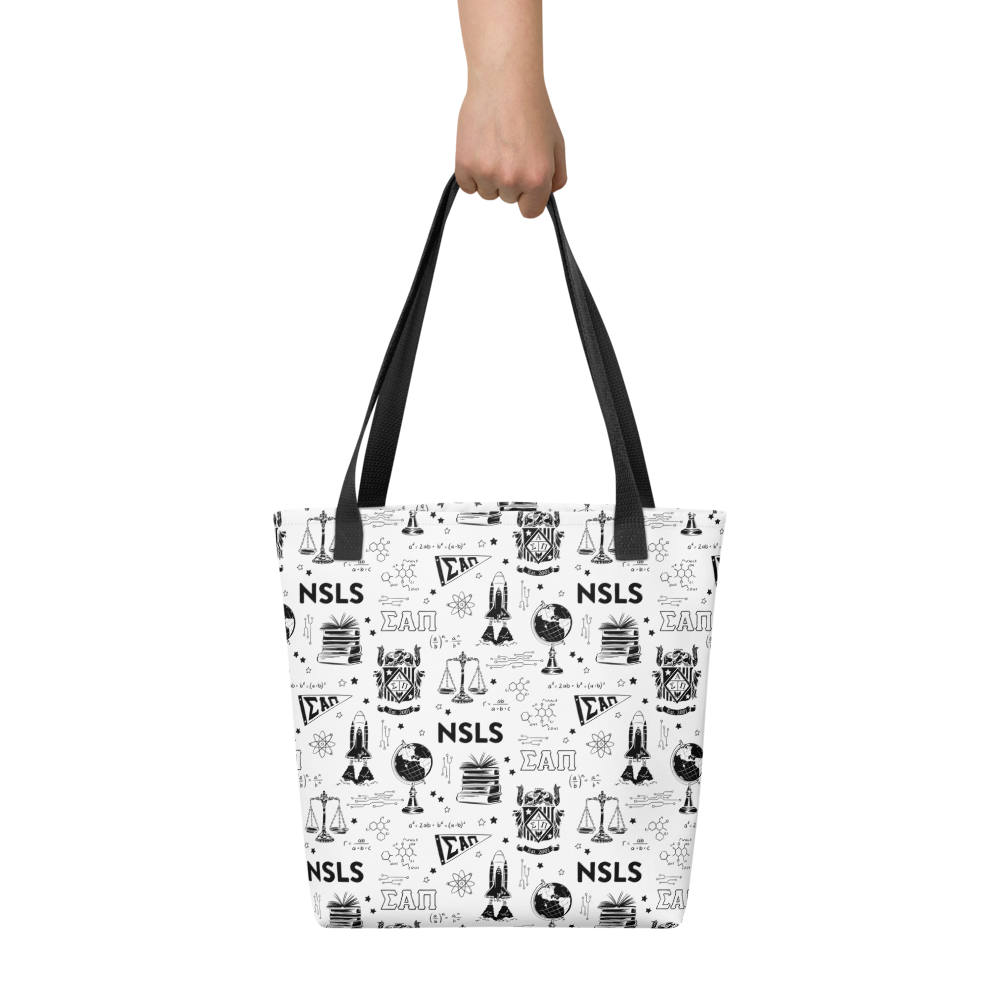 NSLS Pattern Tote bag