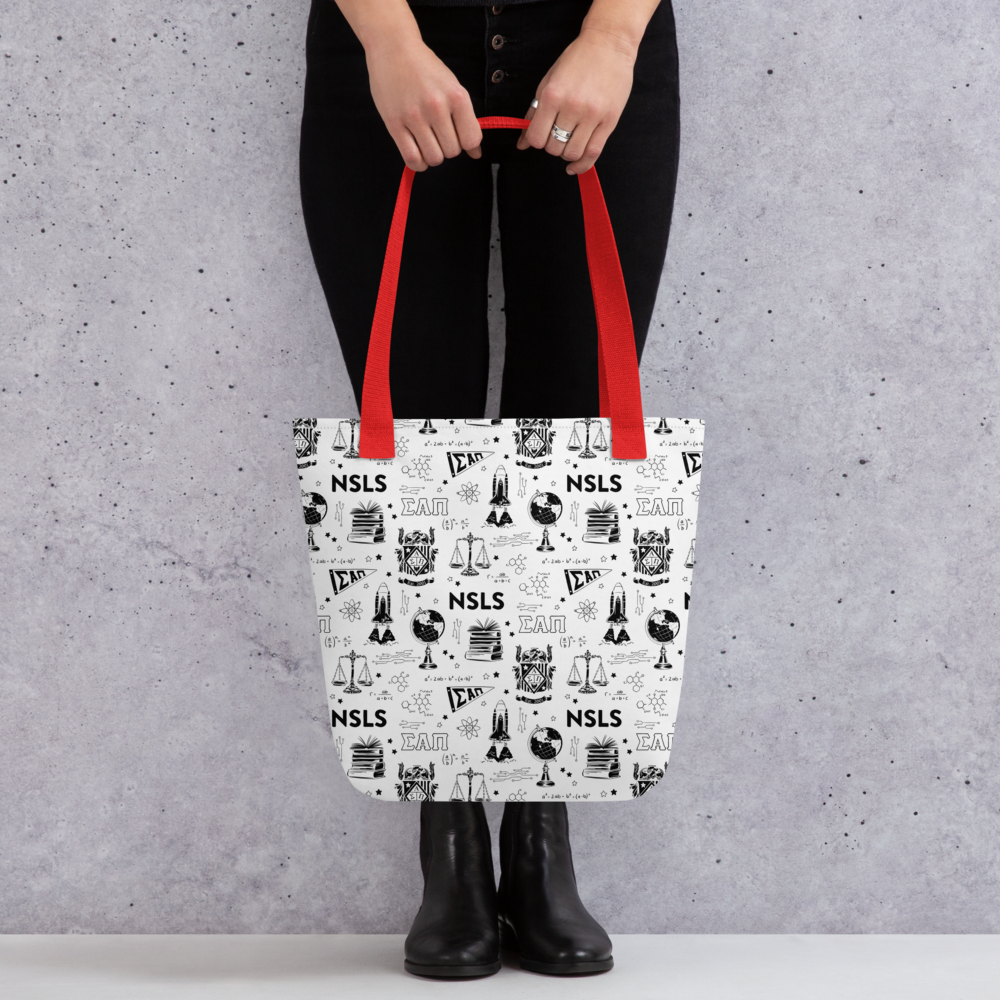 NSLS Pattern Tote bag