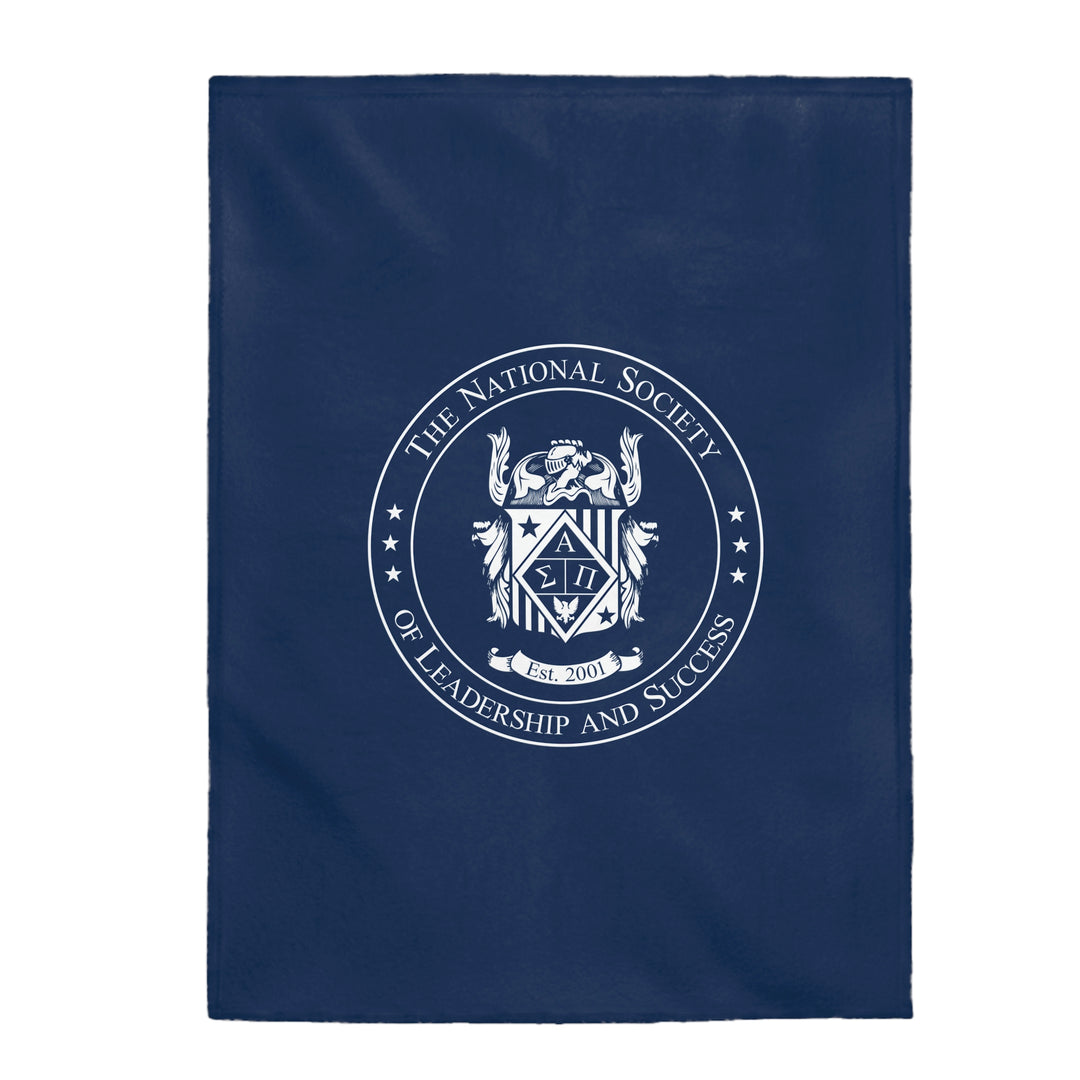 Velveteen Plush Blanket with NSLS Seal