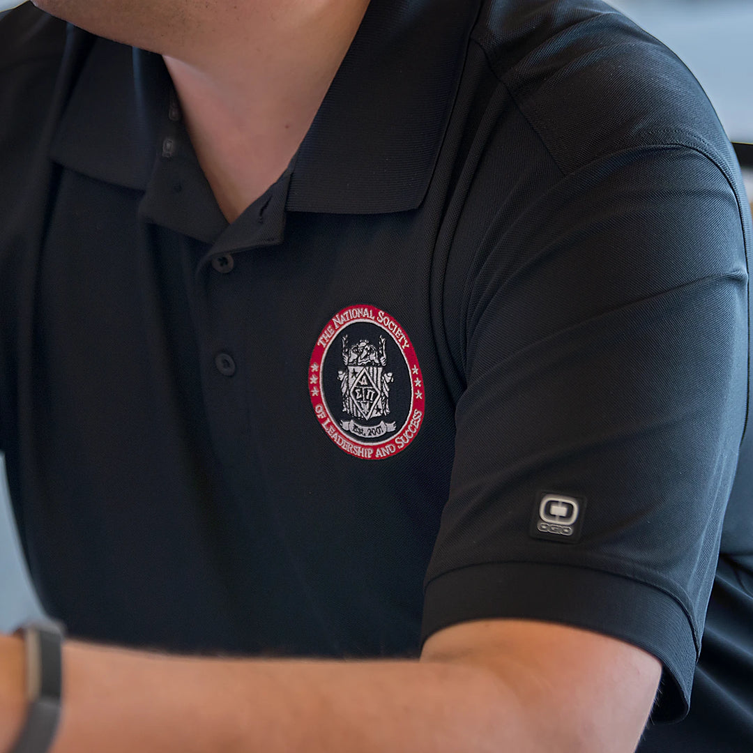 NSLS Relaxed Fit OGIO Polo - Black