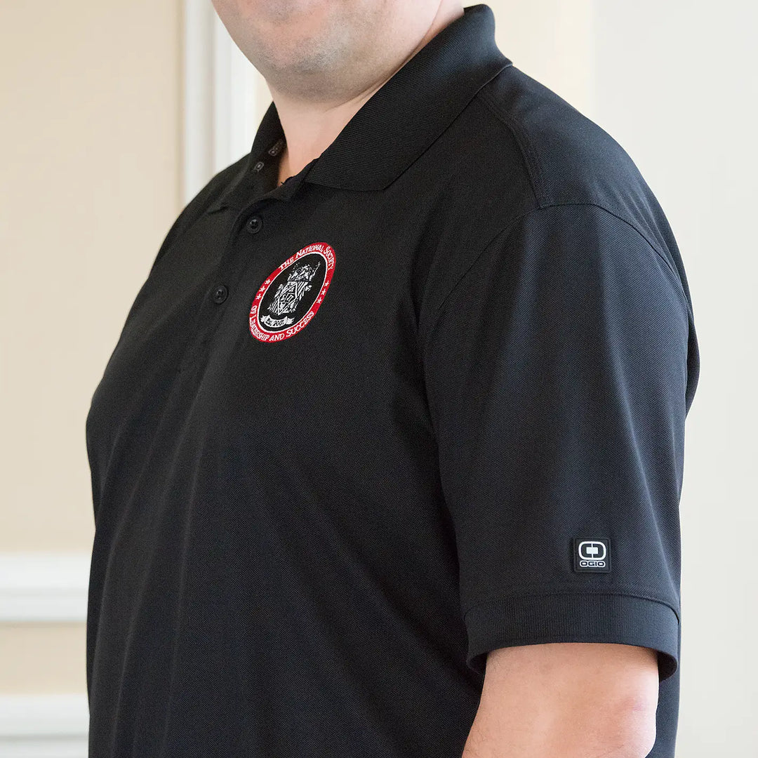 NSLS Relaxed Fit OGIO Polo - Black